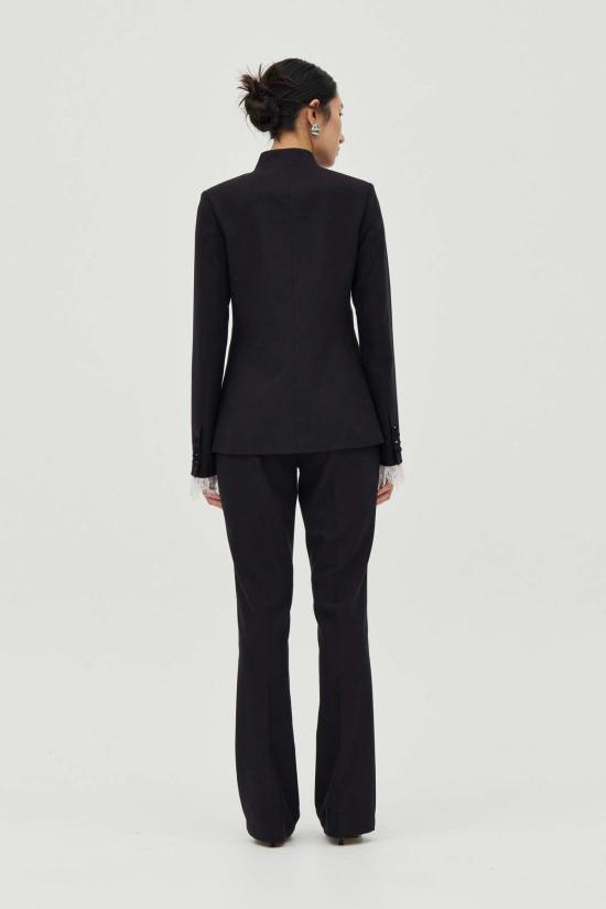  서드 폼 수트 자켓 써드폼 녹턴 레이스 트림 블레이저 - THIRD FORM