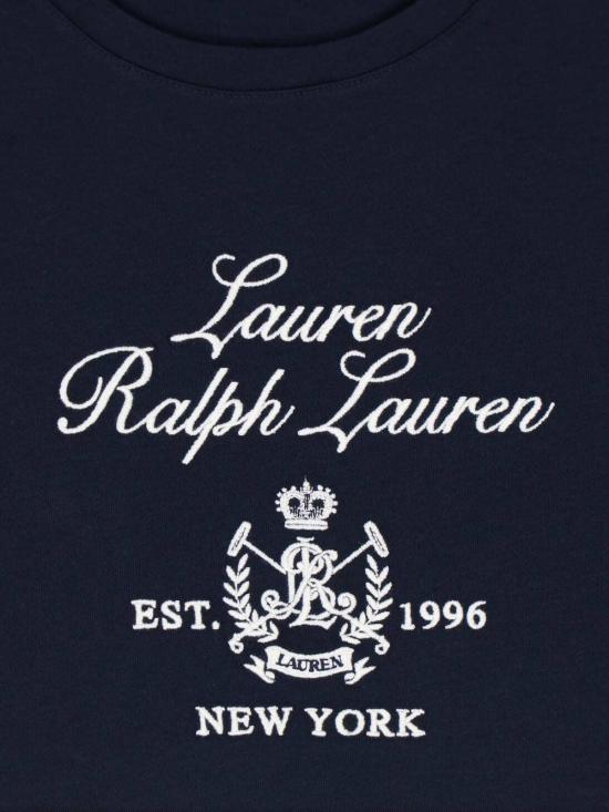  랄프 로렌 반팔 티셔츠 케이틀린 티셔츠 블루 - RALPH LAUREN