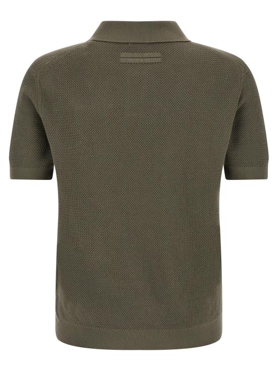 26SS 에르메네질도제냐 폴로 티셔츠 UHC26A3C31252 - ERMENEGILDO ZEGNA