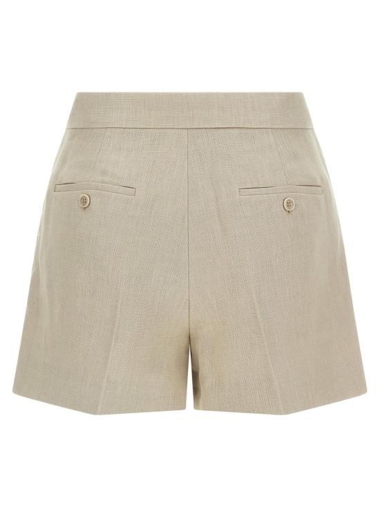  막스마라 숏팬츠 믹슬란다 쇼츠 베이지 - MAX MARA