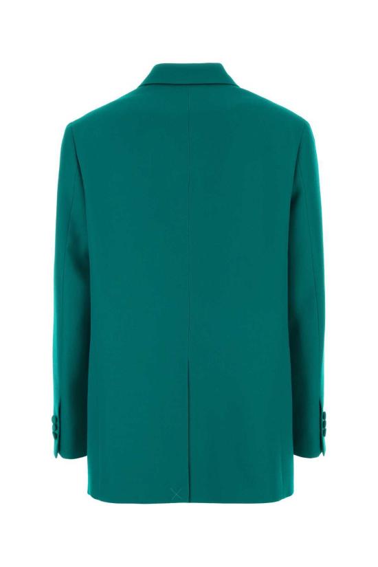  펜디 수트 자켓 터콰이즈 그랑 드 푸드르 블레이저 터콰이즈 - FENDI