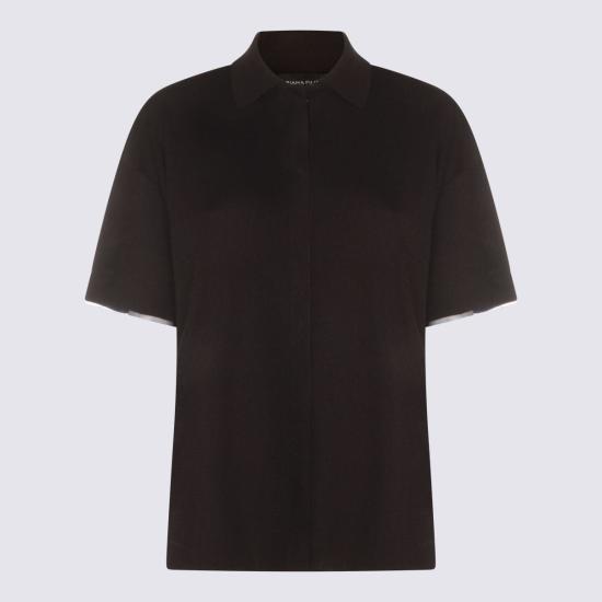  파비아나 필리피 반팔 티셔츠 Fabiana Filippi 폴로 셔츠 블루