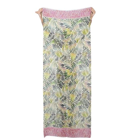  비스마야 머플러/스카프 펀 울 트윌 스카프 모스 그린