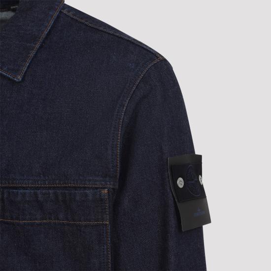26SS 스톤 아일랜드 데님 코치 자켓 L1S14 4100006 S00J7 VJ201 BLUE RINSE DOM - STONE ISLAND