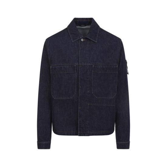 26SS 스톤 아일랜드 데님 코치 자켓 L1S14 4100006 S00J7 VJ201 BLUE RINSE DOM - STONE ISLAND