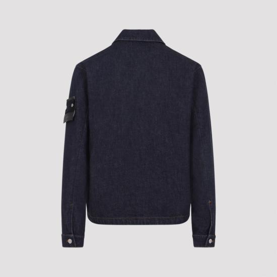 26SS 스톤 아일랜드 데님 코치 자켓 L1S14 4100006 S00J7 VJ201 BLUE RINSE DOM - STONE ISLAND