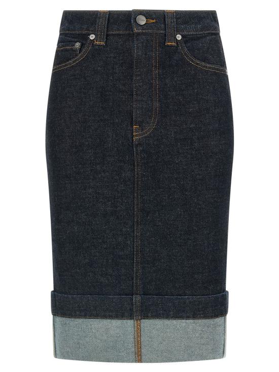  케이트 데님 스커트 카이트 켄드라 스커트 블루