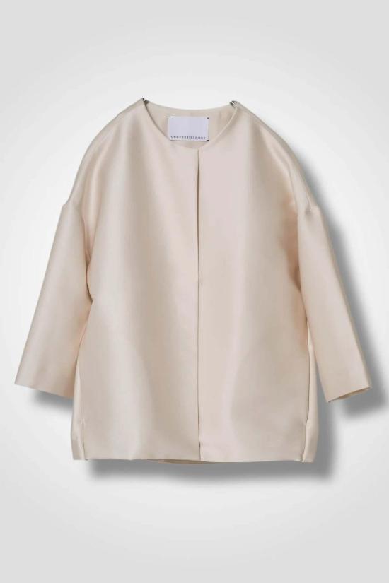  코그 더 빅 스모크 자켓 나탈리 벌룬 재킷 바닐라