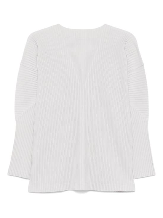 25FW 옴므 플리세 이세이 미야케 가디건 HP59JL54111 LIGHT GRAY DOM - HOMME PLISSE' ISSEY MIYAKE