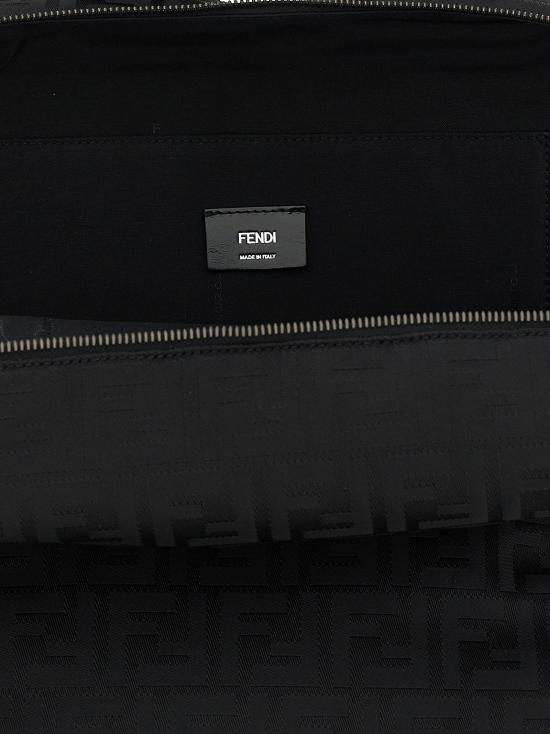 26SS 펜디 루이 FF 나일론 백팩 7VZ091 AVC6 F05TR BLACK DOM - FENDI