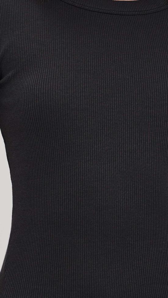  메이블앤모스 반팔 티셔츠 Rag & Bone The Essential Rib Crew 티셔츠 - MABEL AND MOSS