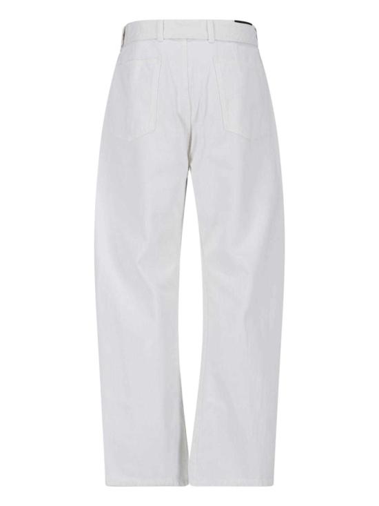  르메르 팬츠 트위스트 라운드  화이트 - LEMAIRE