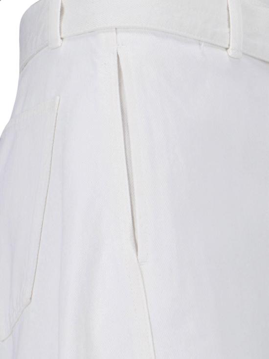  르메르 팬츠 트위스트 라운드  화이트 - LEMAIRE