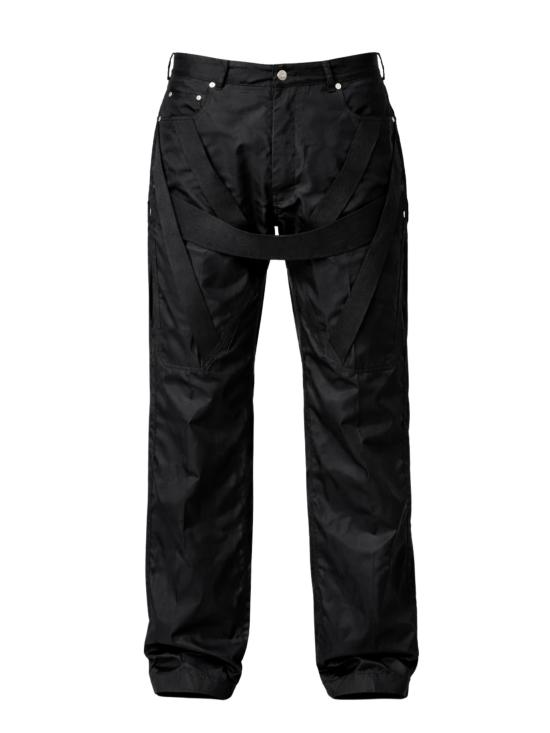 26SS 릭 오웬스 스트레이트 팬츠 RR01F2322 NCVER409 Black