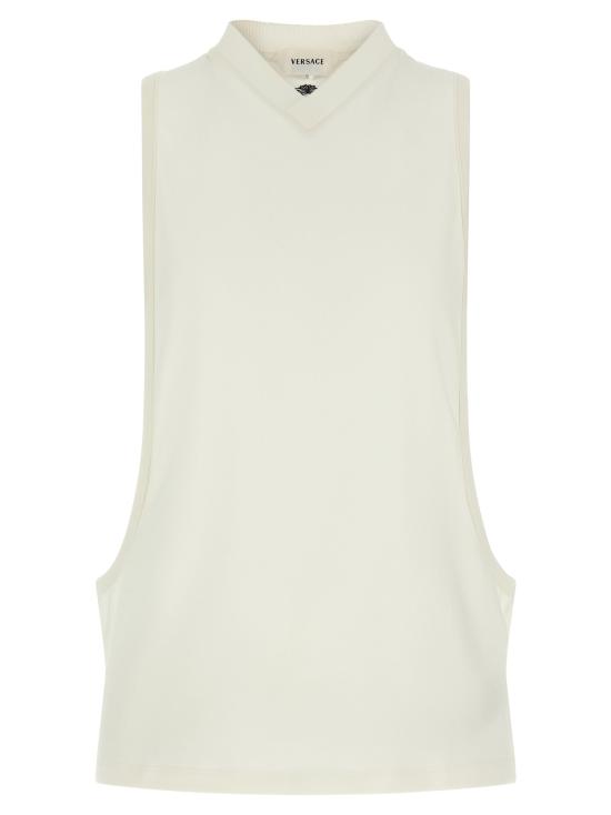 26SS 베르사체 탑 10245131A17888 1W000 OPTICAL WHITE