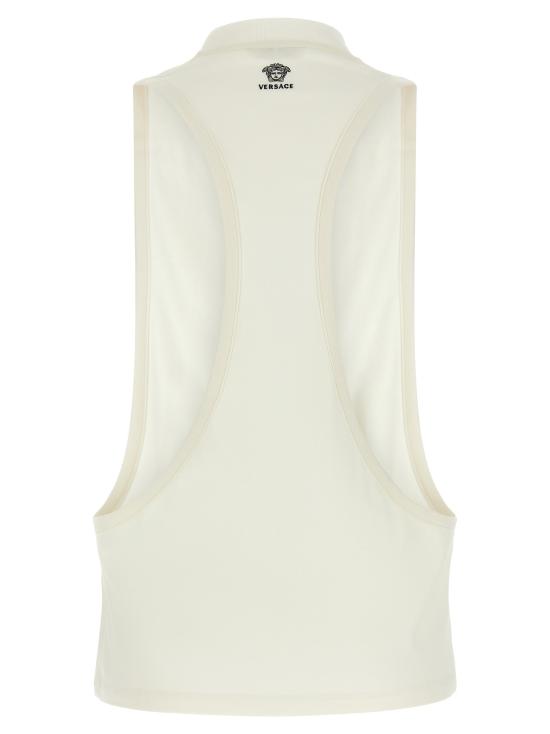 26SS 베르사체 탑 10245131A17888 1W000 OPTICAL WHITE - VERSACE