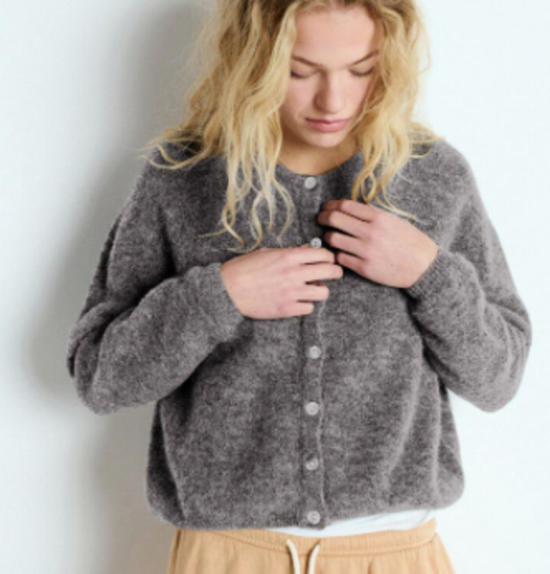  아메리칸 빈티지 가디건 비토 카디건 다크 그레이 - AMERICAN VINTAGE