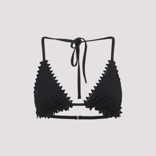  자크뮈스 비키니 수영복 Jacquemus Le Haut De Maillot 피코 비키니 탑 블랙