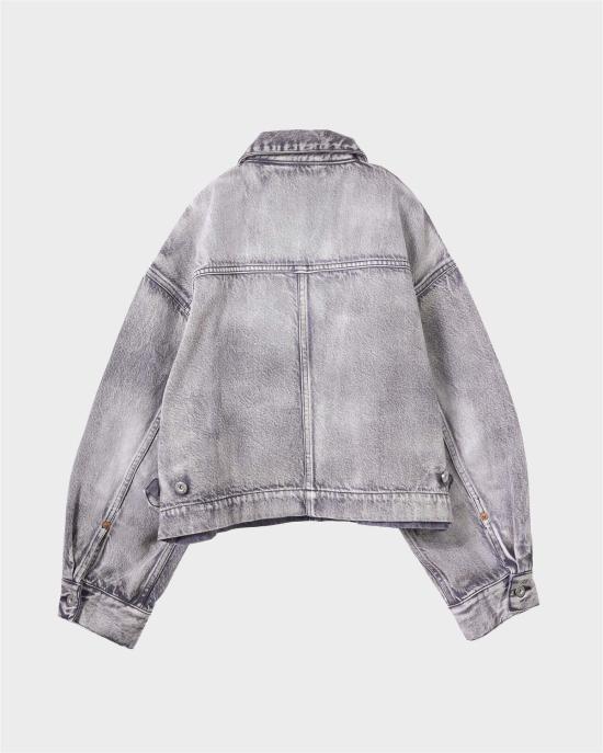  사야카 다비스 뉴욕 데님 자켓 사야카 데이비스 뉴욕 크롭 재킷 - SAYAKA DAVIS NEW YORK