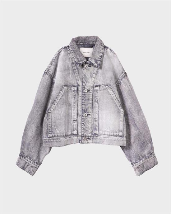  사야카 다비스 뉴욕 데님 자켓 사야카 데이비스 뉴욕 크롭 재킷 - SAYAKA DAVIS NEW YORK