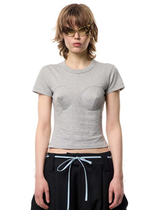  바퀘라 반팔 티셔츠 바케라 불렛 브라 티셔츠