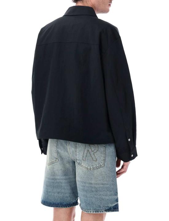  리프레젠트 탑 Represent 나일론 셔츠 제트 블랙 - REPRESENT