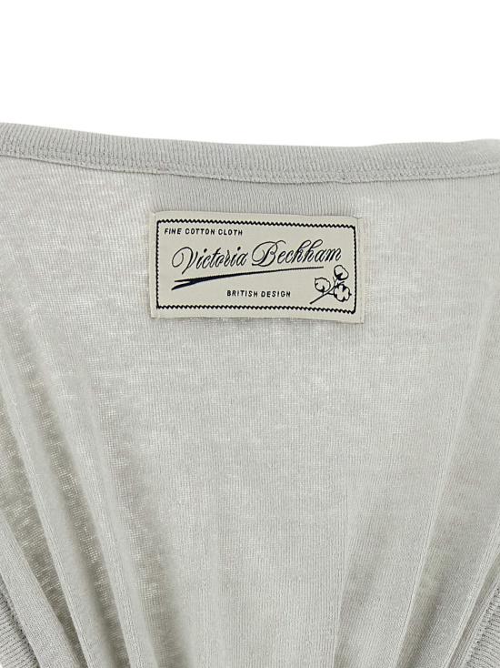  빅토리아 베컴 블라우스 스플릿 탱크탑 그레이 - VICTORIA BECKHAM