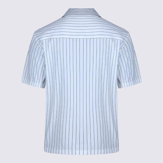  질샌더 탑 질 샌더 코튼 셔츠 아틱 씨 - JIL SANDER