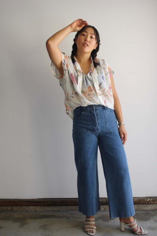  머틀 블라우스 페이  가든 - MYRTLE