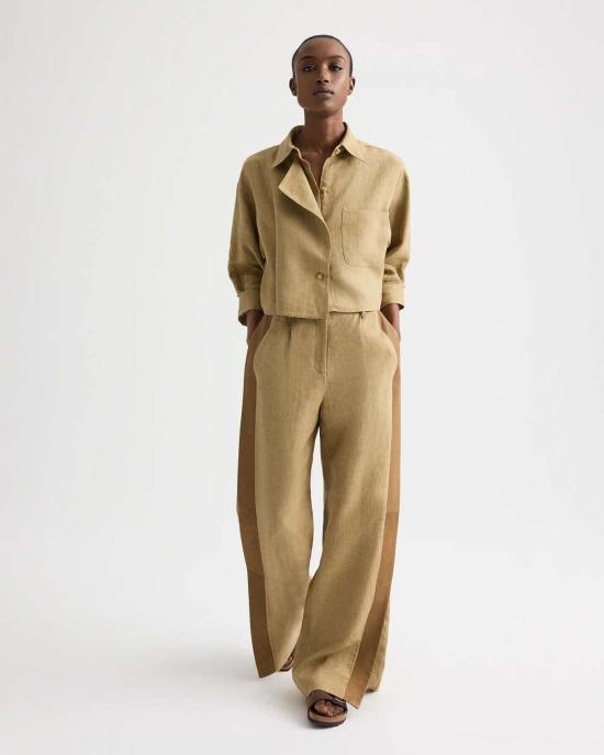  티더블유피 블라우스 타운 다음 장 탑 켈프 - TWP