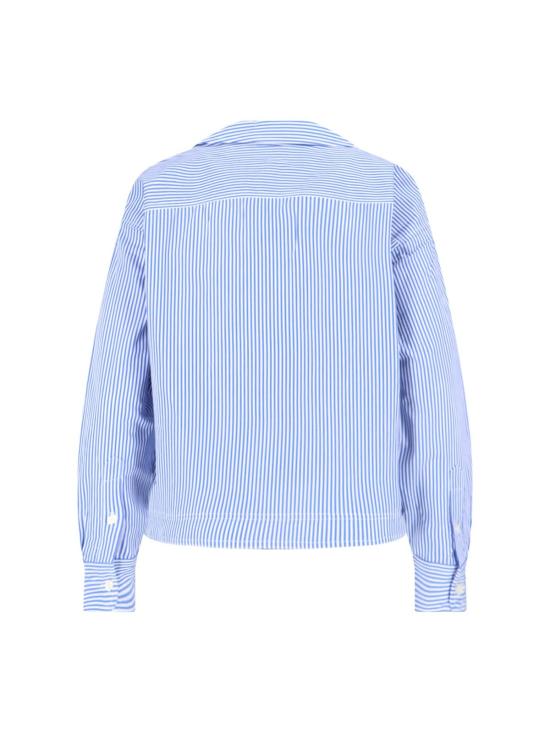  랄프 로렌 탑 스트라이프 셔츠 블루 - RALPH LAUREN