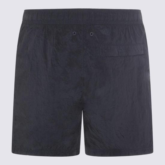  스톤 아일랜드 숏팬츠 네이비 블루 비치웨어 수영복 - STONE ISLAND