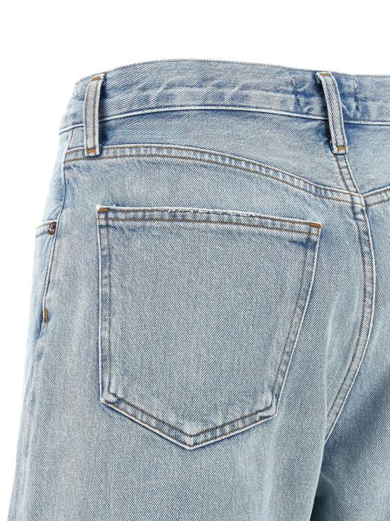  에이골디 데님 숏팬츠 아골드 데임 반바지 라이트 블루 - AGOLDE