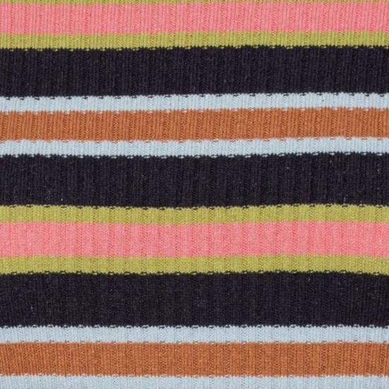  헨릭 빕스코브 스웨터 Henrik Vibskov 실크 스트라이프 니트 탑 네이비 스트라이프 - HENRIK VIBSKOV