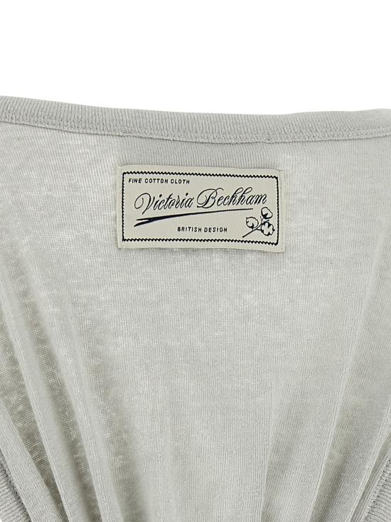 26SS 빅토리아 베컴 탑 1226JTP007237AMAGNESIUM - VICTORIA BECKHAM