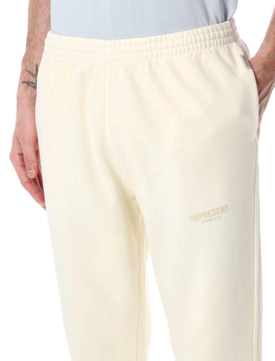  리프레젠트 트레이닝/조거 팬츠 소유자 클럽 스웨트팬츠 버터크림을 대표합니다 - REPRESENT