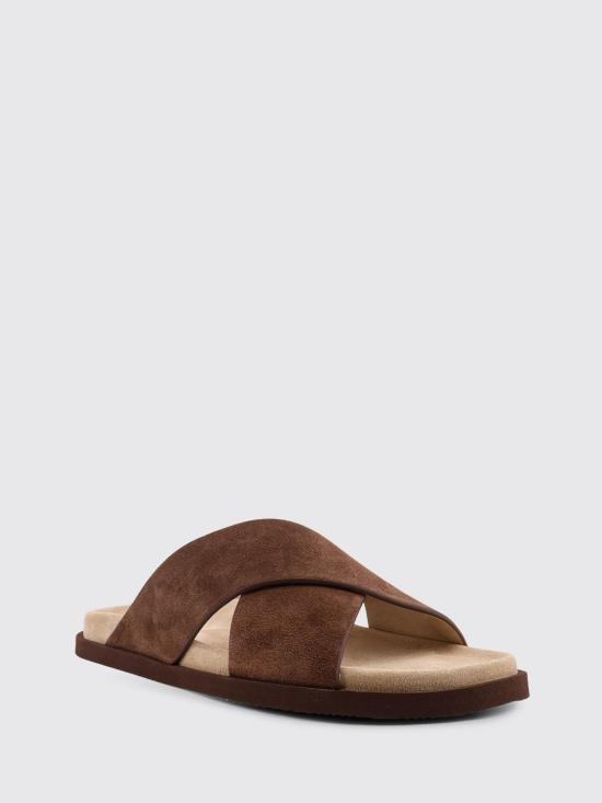 26SS 브루넬로 쿠치넬리 샌들 MZUSOLY327 CAY70 Mud - BRUNELLO CUCINELLI