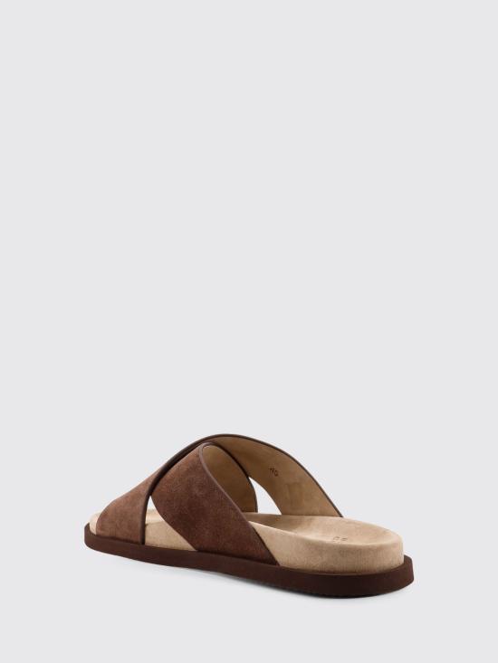 26SS 브루넬로 쿠치넬리 샌들 MZUSOLY327 CAY70 Mud - BRUNELLO CUCINELLI