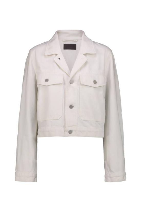  르메르 데님 자켓 크롭 재킷 밀크