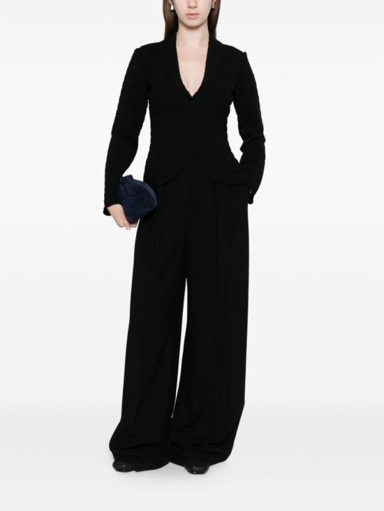  엠포리오 아르마니 수트 자켓 싱글 브레스트 블레이저 재킷 블랙 - EMPORIO ARMANI