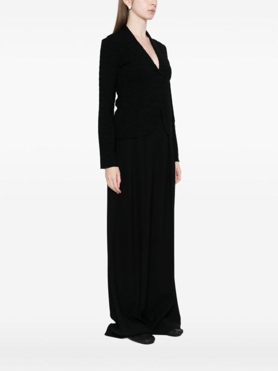  엠포리오 아르마니 수트 자켓 싱글 브레스트 블레이저 재킷 블랙 - EMPORIO ARMANI