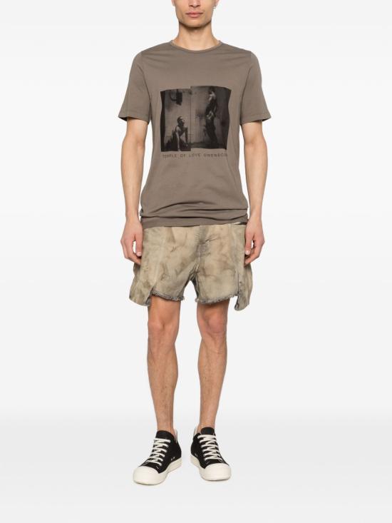 26SS 다크쉐도우 반팔 티셔츠 DU01F4250 RNEP7P3409 GREY - DRKSHDW
