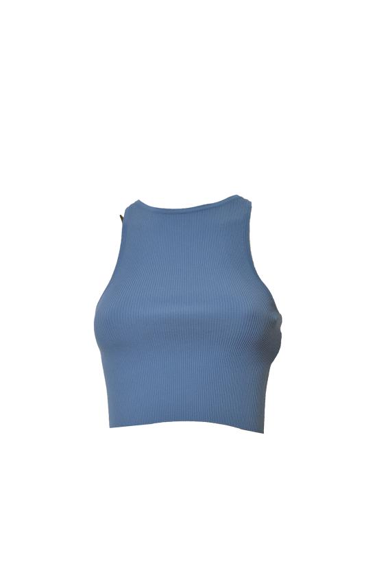 26SS 막스마라 민소매 티셔츠 2313611938600 008 Clear Blue - MAX MARA