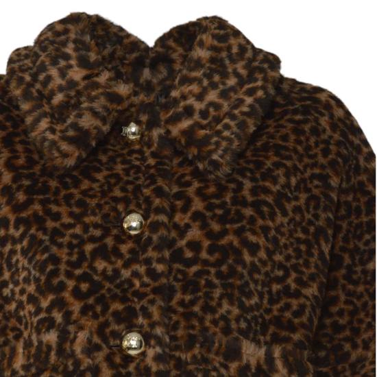 26SS 막스마라 레오파드 패턴 재킷 2524736072600 001 Brown - MAX MARA