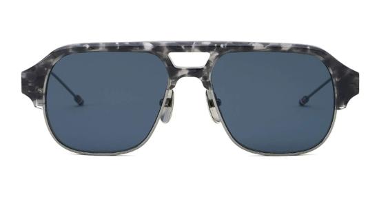  톰브라운 안경 톰 브라운 파일럿 그레이 하바나 선글라스 (회색)