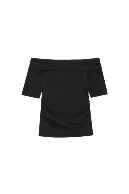  Nation 반팔 티셔츠 네이션 줄리아 오프숄더 티셔츠