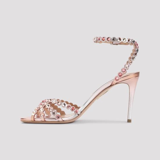 26SS 아쿠아주라 샌들 TQLMIDS0 DNL Pink - AQUAZZURA