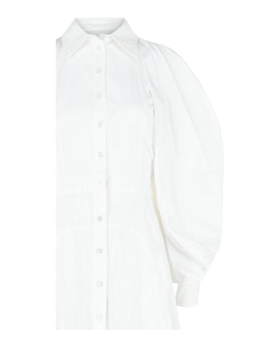  알렉산더 맥퀸 롱 원피스 755404 QAABC 9000 10145 36 White - ALEXANDER MCQUEEN
