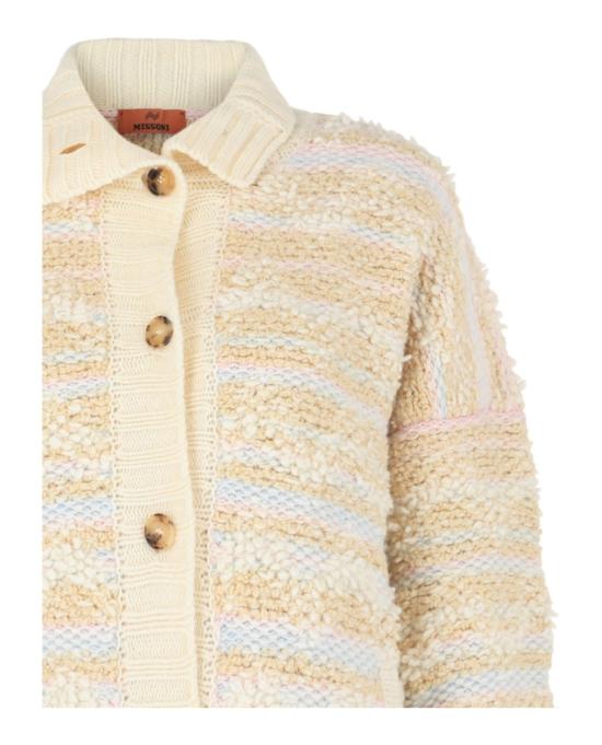  엠 미쏘니 니트웨어 S24WC0P BK039O SM9GD 90347 40 Neutrals - M MISSONI