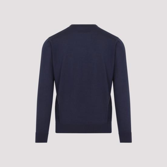 26SS 에르메네질도제냐 스웨터 UHJ00A3 110 Black - ERMENEGILDO ZEGNA